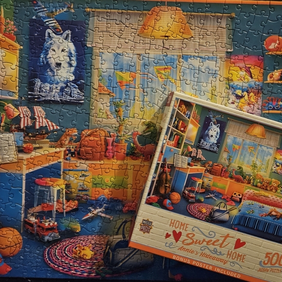 Home Sweet Home Puzzle - 500 Pieces - Picture 2 of 3